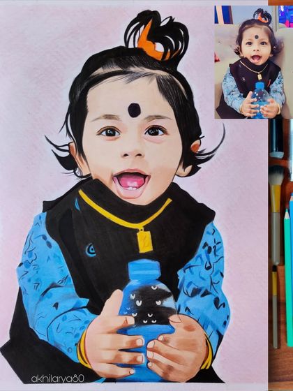 Personalized Portraits: Your Child as a Deity photo 3