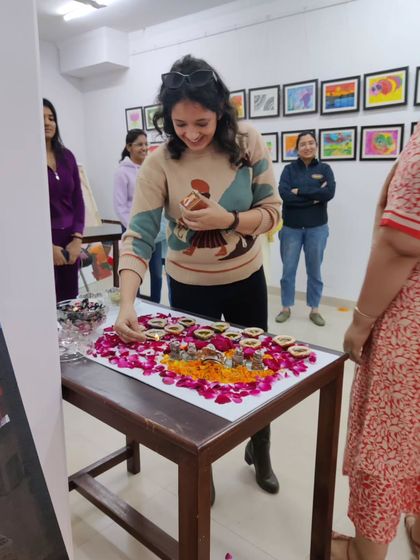 More heartwarming moments from our studio's lighting ceremony, celebrating new beginnings with our wonderful community.