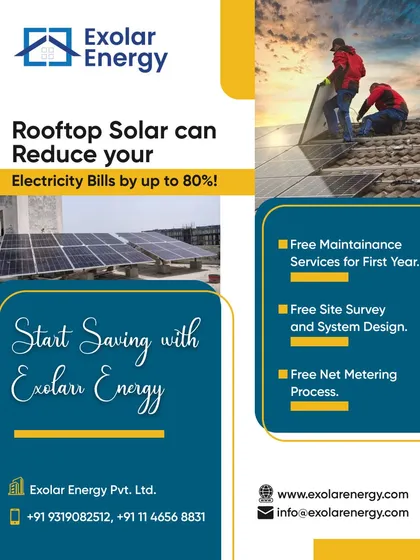 The primary reason businesses switch to solar is to achieve significant cost reduction. Our expertly designed rooftop solar systems can reduce your company's electricity bills by up to 80%, offering a powerful return on investment.
