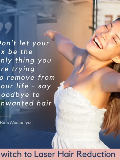 Don't let your ex be the only thing you are trying to remove from your life. We can help you say goodbye to unwanted hair for good.