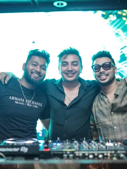 With my team. We are a unit, dedicated to making your event a success.