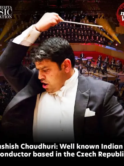 Meet Debashish Chaudhuri, a well-known Indian-born conductor based in the Czech Republic. He is the first Indian to have studied at the Prague Conservatory and is a passionate advocate for Asian composers.