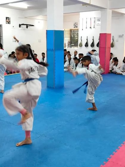 CTA Taekwondo & Fitness Clubs - Taekwondo for Kids & Teenagers Dynamic Kicking & Sparring Drills photo 59