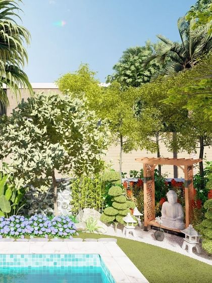 Neo Roots Design - Hardscaping & Outdoor Structures Zen & Spiritual Gardens photo 6