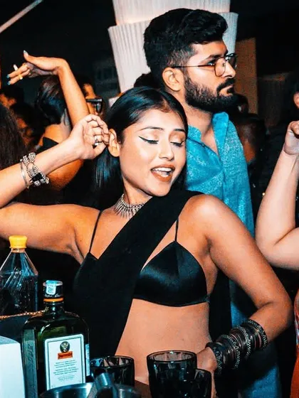 The energy at the bar during the Diwali event was just as high as on the dance floor. I make sure the whole venue is vibing.