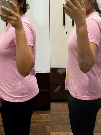 From month one to month three, this mama became unstoppable. Her focus on becoming the fittest version of herself led to this incredible change.