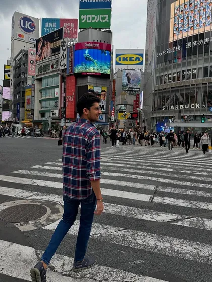 Taking in the sights of Tokyo. The inspiration I get from traveling directly influences the music I play.