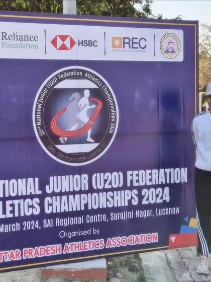 Best wishes to my athlete Daphne Johnson, representing Maharashtra at the Junior National Federation Cup in Lucknow.
