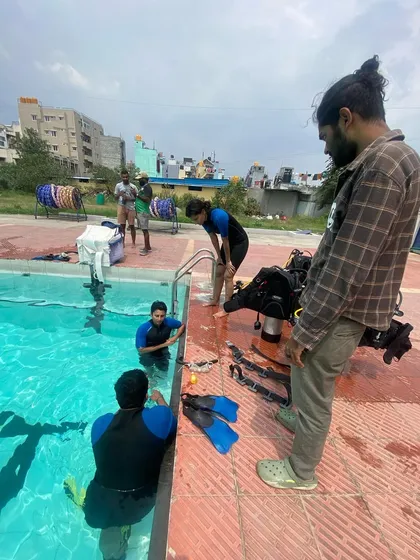Our instructors provide personalized attention, ensuring each student is comfortable and proficient with their equipment and skills during pool training.