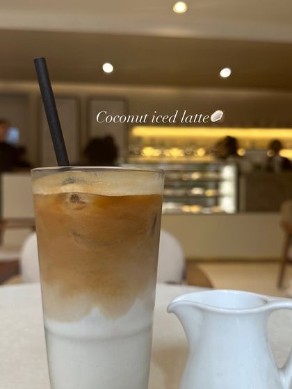 Trying a coconut iced latte in Bangalore. I’m always on the lookout for new coffee experiences.