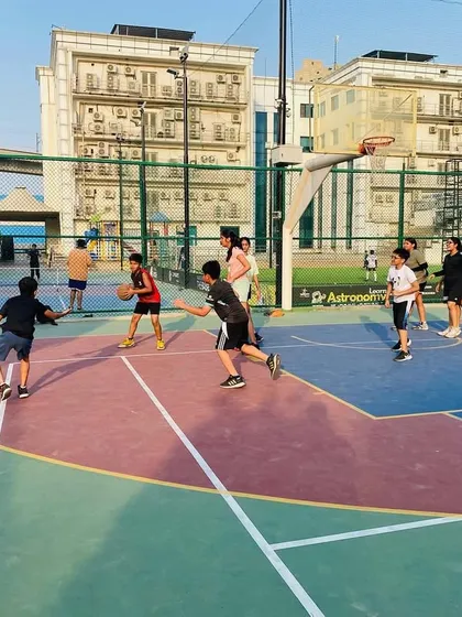 Our junior players learn to play together in a game setting.