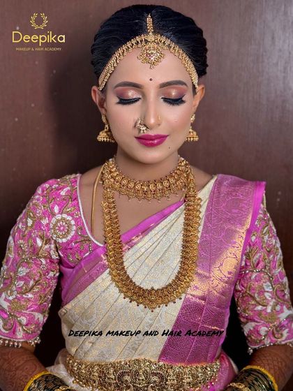 Deepika Makeup and Hair - Makeup & Hair for Weddings & Special Occasions South Indian Bridal Glam photo 49