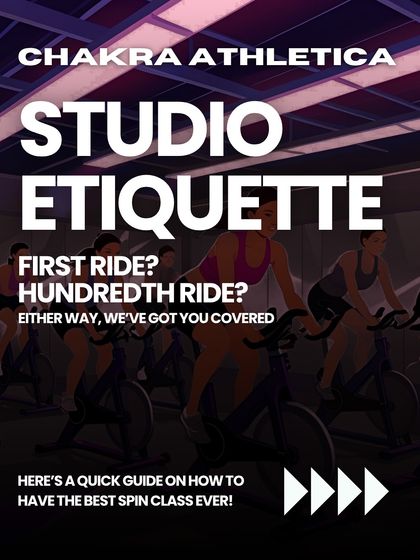 Studio Etiquette 101. Whether it's your first ride or your hundredth, here's a quick guide on how to have the best spin class ever.