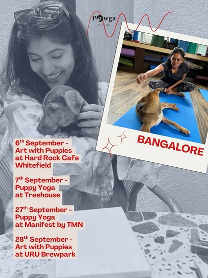 Bangalore, here's your September schedule. We're hosting events at cool spots like Hard Rock Cafe and URU Brewpark.