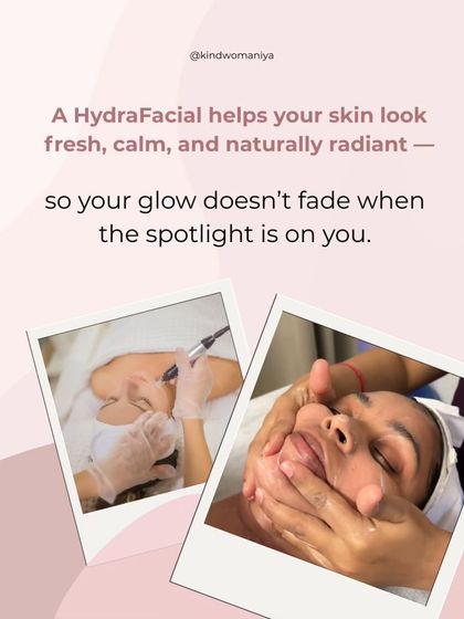 A HydraFacial helps your skin look fresh and naturally radiant. It creates the perfect canvas for bridal makeup, ensuring your glow does not fade when the spotlight is on you.
