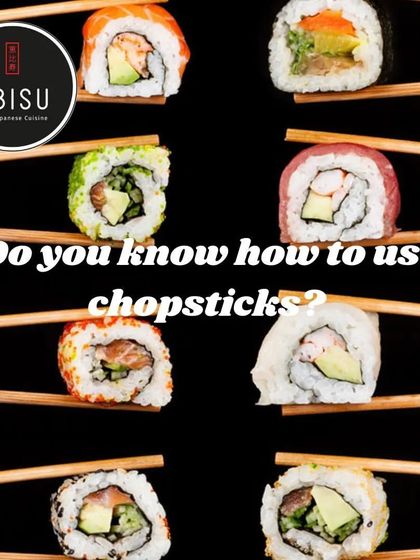 Do you know how to use chopsticks? We love sharing bits of Japanese culture with our guests. Feel free to ask our team for a quick lesson during your visit.