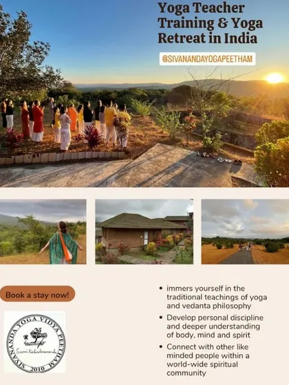 An overview of the immersive experience at our ashram in India. This is a place to disconnect from distractions and dedicate yourself to the traditional teachings of yoga and Vedanta philosophy.