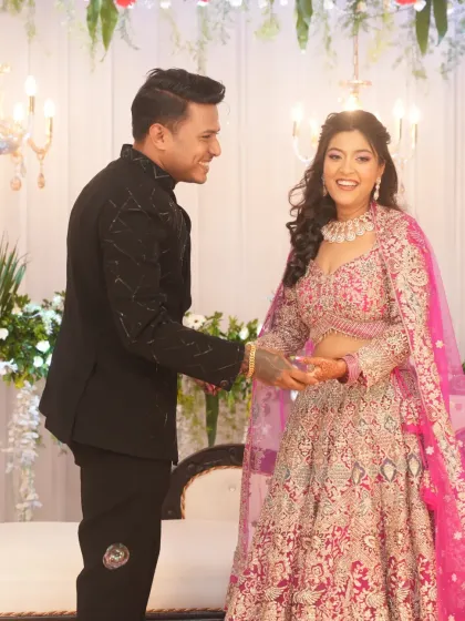 Capturing the pure joy of an engagement day. My goal is always to create a look that feels comfortable, lasts all day, and lets my client's happiness shine through.