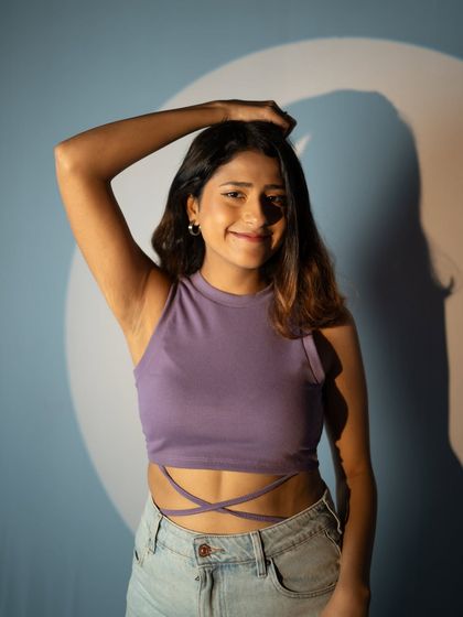 The final shot from the "stages of getting to know me" series.