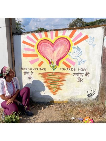 Anupama - Custom Artwork & Murals Murals with a Message: Art for Communities & Schools photo 18