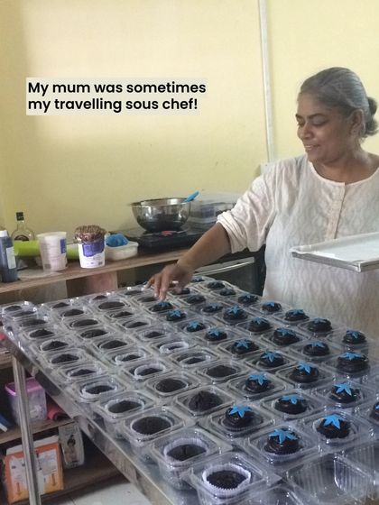 A throwback to 2016 when my mum was sometimes my travelling sous chef. It's always been a family affair.