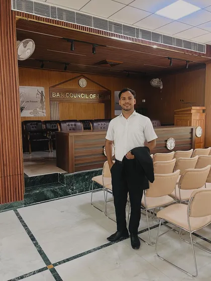 Inside the Bar Council of India, the apex body for lawyers in the country. Being part of this institution is a responsibility I take seriously when representing you, whether in court or during a settlement negotiation.
