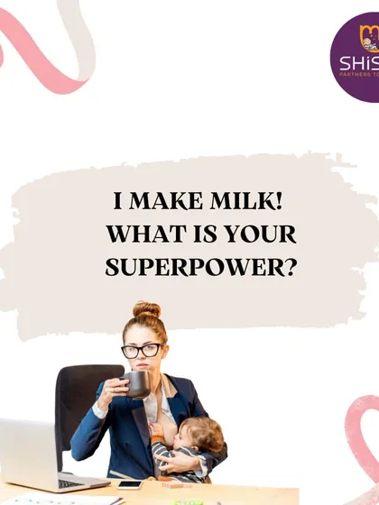 To all the working mothers, you are superheroes. Balancing a career while providing the best for your baby is a monumental task. Remember, making milk is a superpower, and I am here to support you in making it work with your lifestyle.