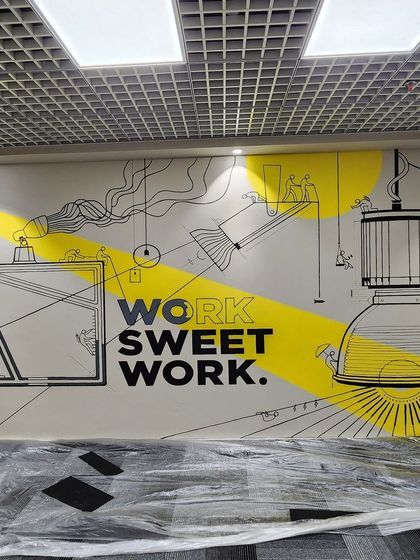 ArtHerwa - Custom Wall Art & Murals Corporate & Office Wall Art photo 10