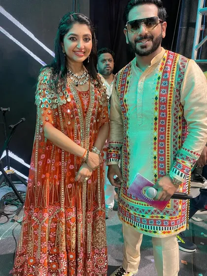 Day 1 with Bhoomi Trivedi at Rangraas Navratri. We are all set to kick off a series of high-energy shows for thousands of Garba lovers.