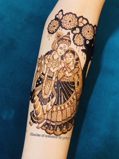 Custom Portrait & Figure Mehendi photo 15