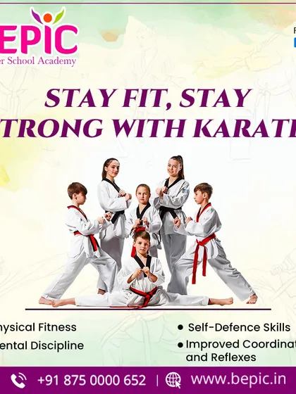 Stay fit and strong with our Karate classes. This program is an excellent way for children to improve their physical fitness, mental discipline, and coordination in a structured and supportive environment.