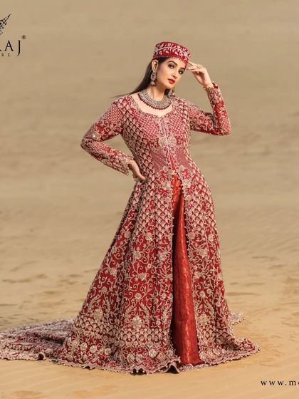 Meraj Couture - Luxury Occasion Wear The Eternal Red Bride photo 14