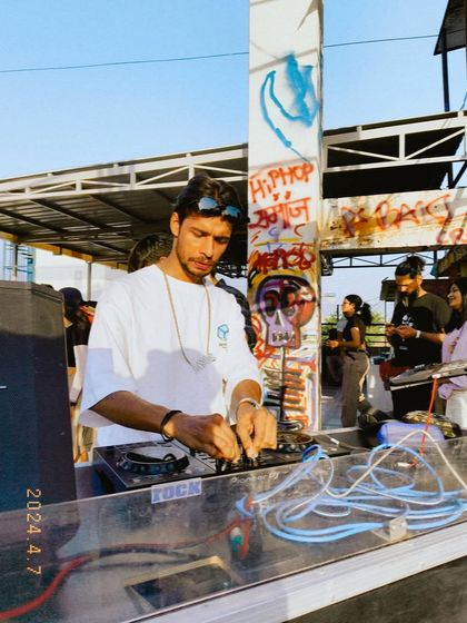 Had a crazy experience playing at 'Chalo Bankok' in Ahmedabad. The event was a massive party with good people and great vibrations.