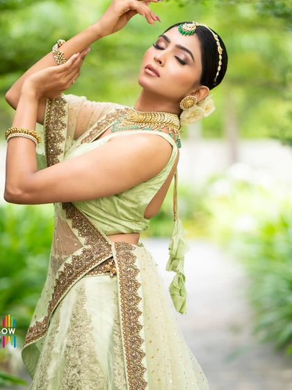 Bhargavi and Poorvika - Ethnic & Fusion Wear Rental Designer Lehengas photo 12