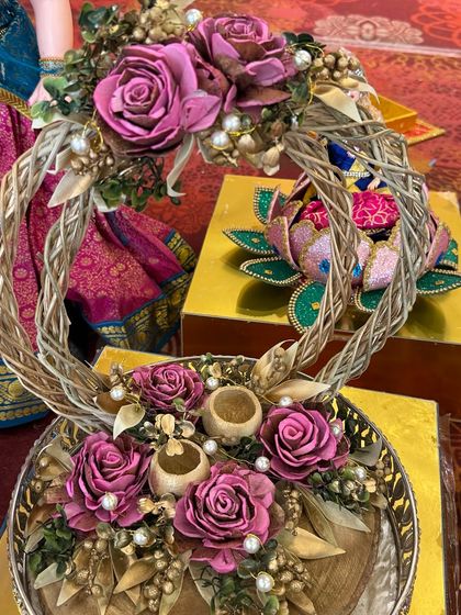 Siri - Ceremonial Platter & Gift Tray Decoration Additional Work photo 24