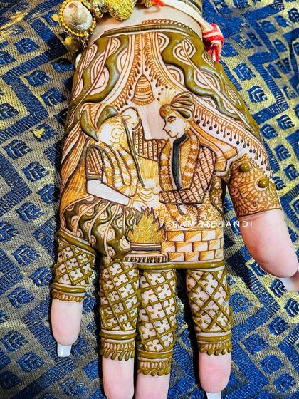 These images show various stages of my portrait and narrative work, from initial outlines to the final filled designs.