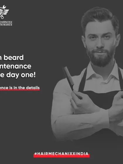 Man beard maintenance since day one. We believe excellence is in the details, and our stylists bring that philosophy to every beard trim and shaping service.