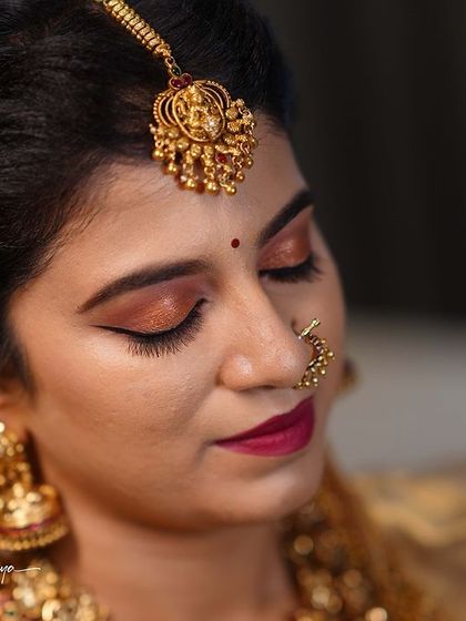 Makeovers by Ramya - Makeup & Styling Academy Signature Bridal Makeovers photo 11
