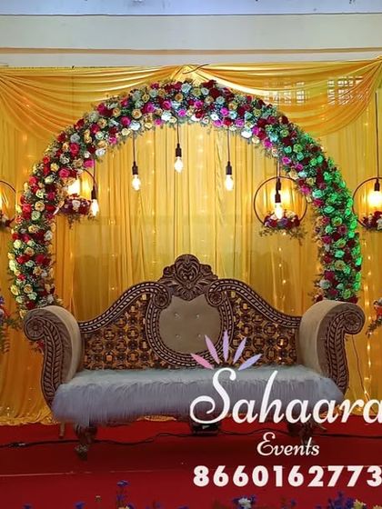Sahaara Events - Event Decoration & Management Wedding & Reception Stages photo 46