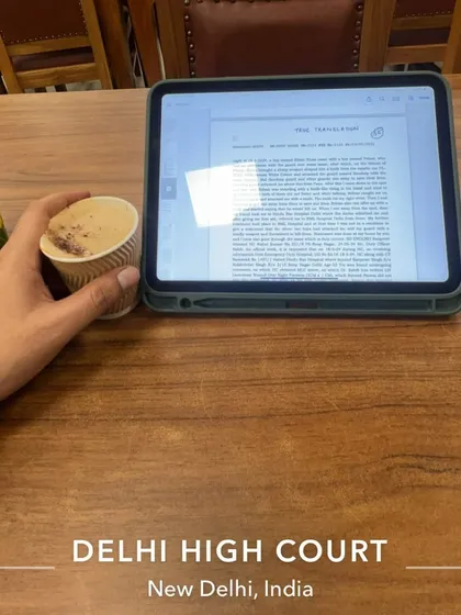 Preparing for a hearing at the Delhi High Court. Handling matters at this level requires meticulous preparation and a deep understanding of the law, which I bring to every case.