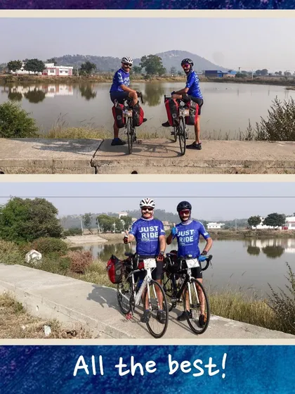 Wishing our adventurers the very best. Here they are, fully kitted out in their SpokesWomen gear and ready to tackle one of India's most challenging cycling expeditions.
