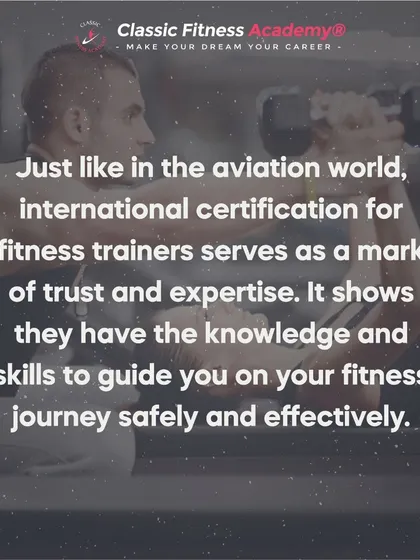 Your health and safety are worth it. Choose a trainer with a reputable international certification.