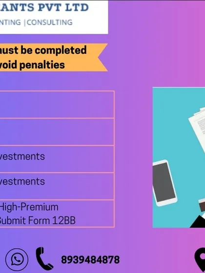 To avoid penalties, there are five key income tax tasks to complete before March 31. These include linking PAN-Aadhaar, paying advance tax, and completing your tax-saving investments.