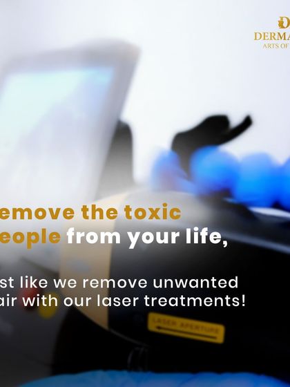 This Dussehra, it's time to remove the toxic things from your life, just like we remove unwanted hair with our laser treatments. It's time for a reset and a confidence-boosting glow-up.