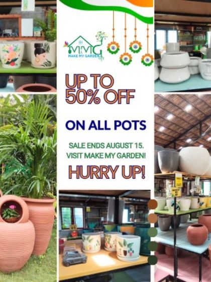 Make My Garden - Nursery & Gardening Store (Retail) Pots, Planters & Garden Decor photo 21