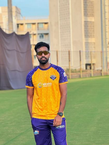 Confident and ready on the field. My goal is to instill this same confidence in my athletes through rigorous physical and mental preparation.