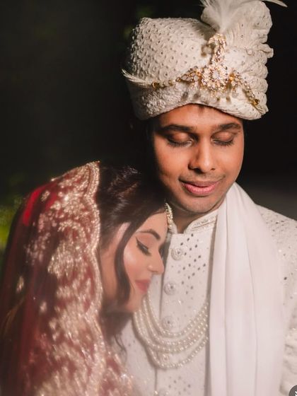 The Quintessential Red & Maroon Bride photo 58