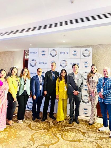 With a group of esteemed colleagues at Cuticon 2025. These gatherings reinforce the strength and collaborative spirit of our medical community.