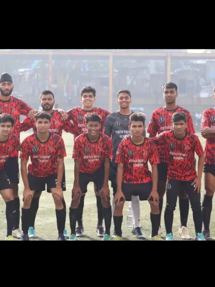 Our senior team stands united after the MFA Republic Cup 2025 finals. Though we finished as runners-up, the pride and fight shown by every player was a victory in itself.