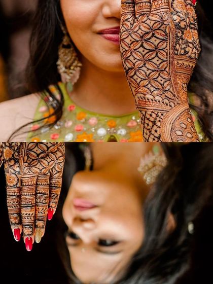 Shaik Tabassum - Special Occasion Mehendi My Clients & The Final Look photo 4